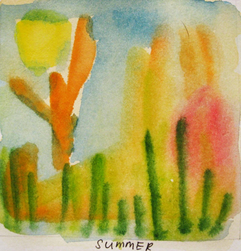 summer watercolor